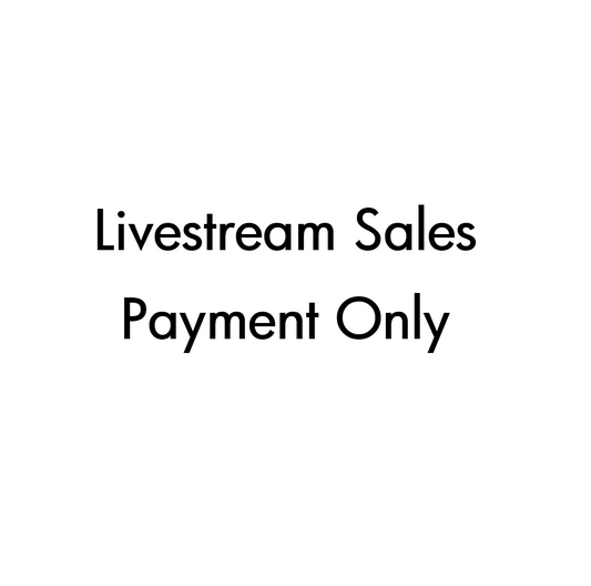Payment Link for Livestreaming Sales Only